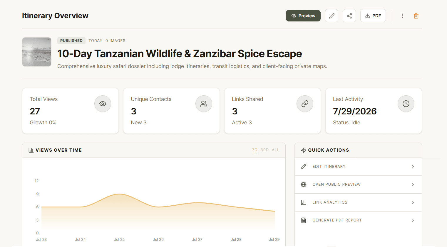 Proposal Studio Interface